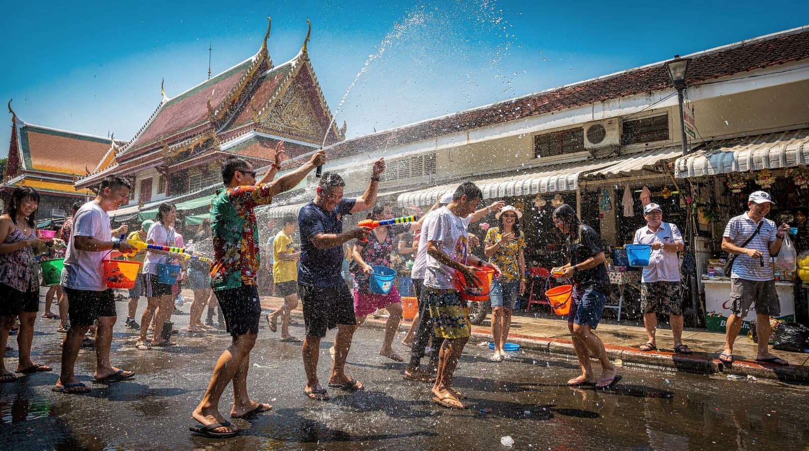 My first Songkran: getting soaked and loving it — What my first Songkran water festival in Bangkok was really like: the chaos, the