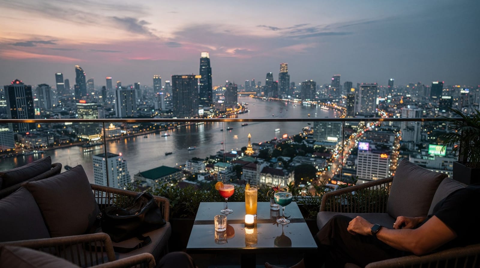 Chasing the sunset: my Bangkok rooftop bar ritual — How I pick a Bangkok rooftop for sunset: dress codes, the real cost of a drink, 