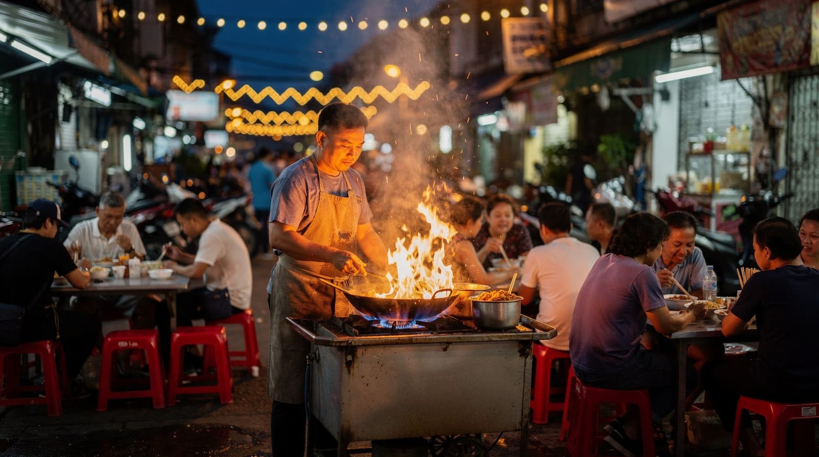 Street food I was scared to try (and what I think now) — The Bangkok street foods that intimidated me — durian, insects, blood soup, biza