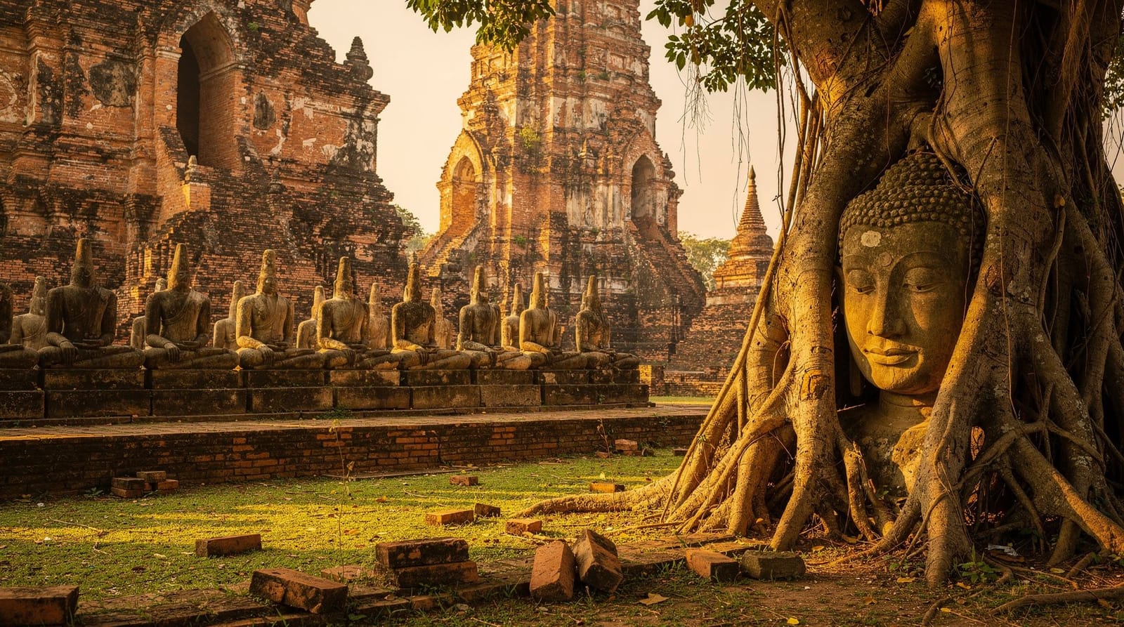 From Bangkok: Ayutthaya Temples Guided Tour with Lunch