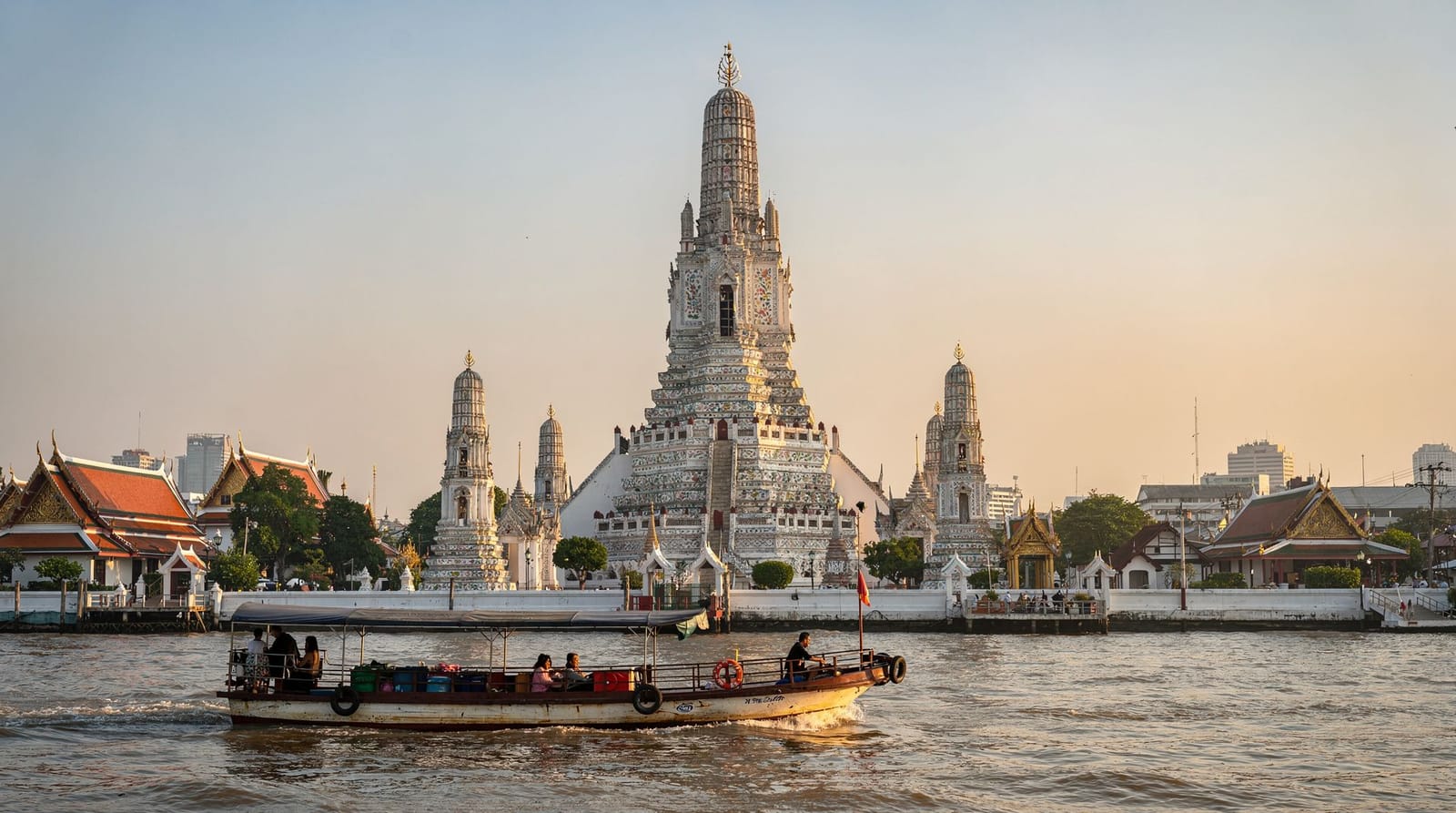 Wat Arun area, Bangkok