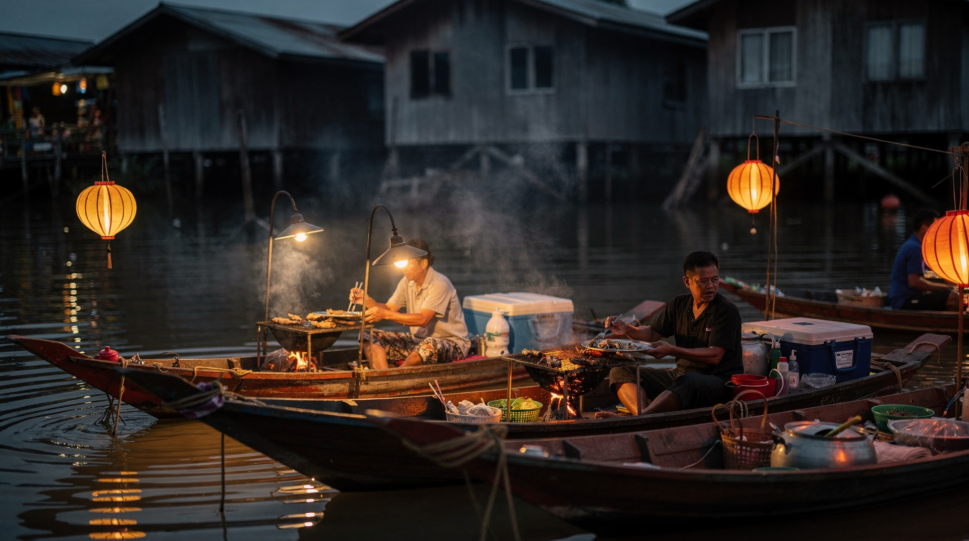 Amphawa floating market: the weekend evening market guide