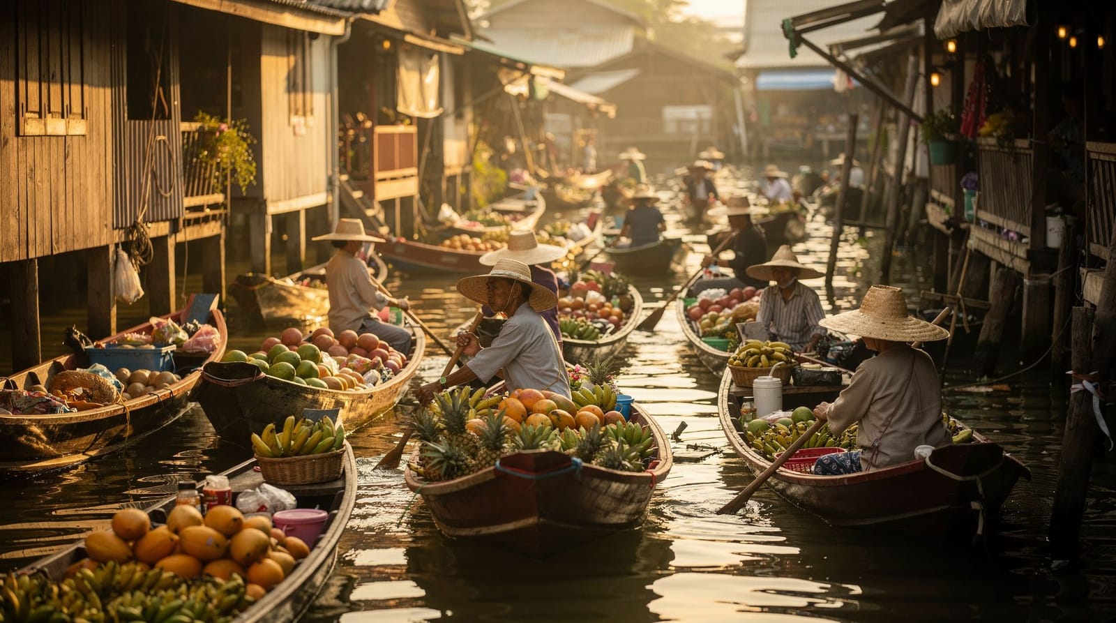 Damnoen Saduak floating market: an honest day-trip guide — Is Damnoen Saduak floating market worth it? Honest guide to Bangkok's famous flo