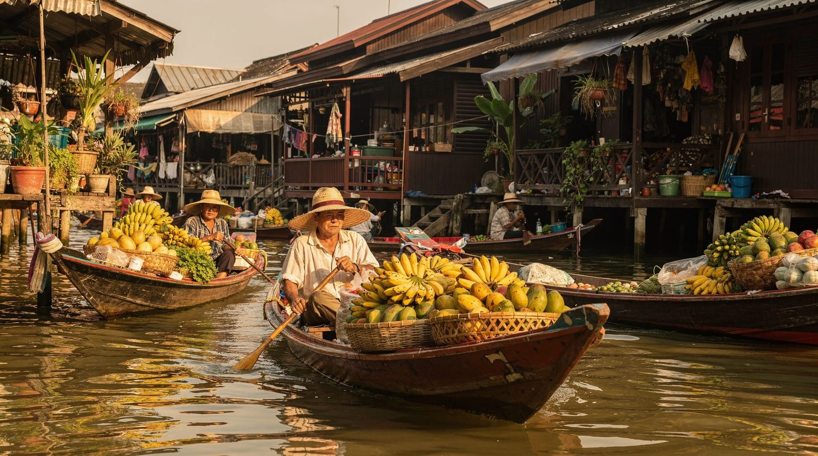 Damnoen Saduak vs Amphawa: which floating market to pick — Damnoen Saduak or Amphawa? Honest 2026 comparison of crowds, prices, timing and 