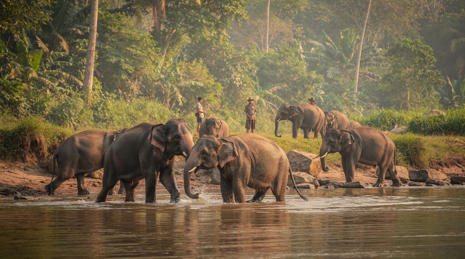 Bangkok: Safari Park & Marine Park Ticket with Buffet Lunch