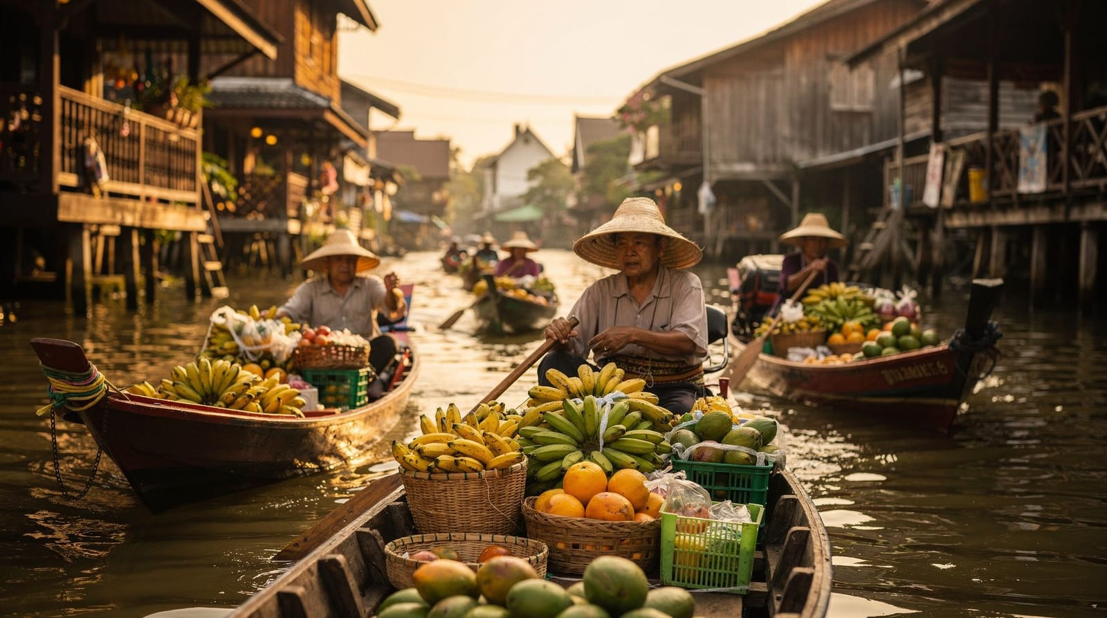 Khlong Lat Mayom: Bangkok's easy, local floating market — Khlong Lat Mayom floating market — Bangkok's easiest, most local weekend market.