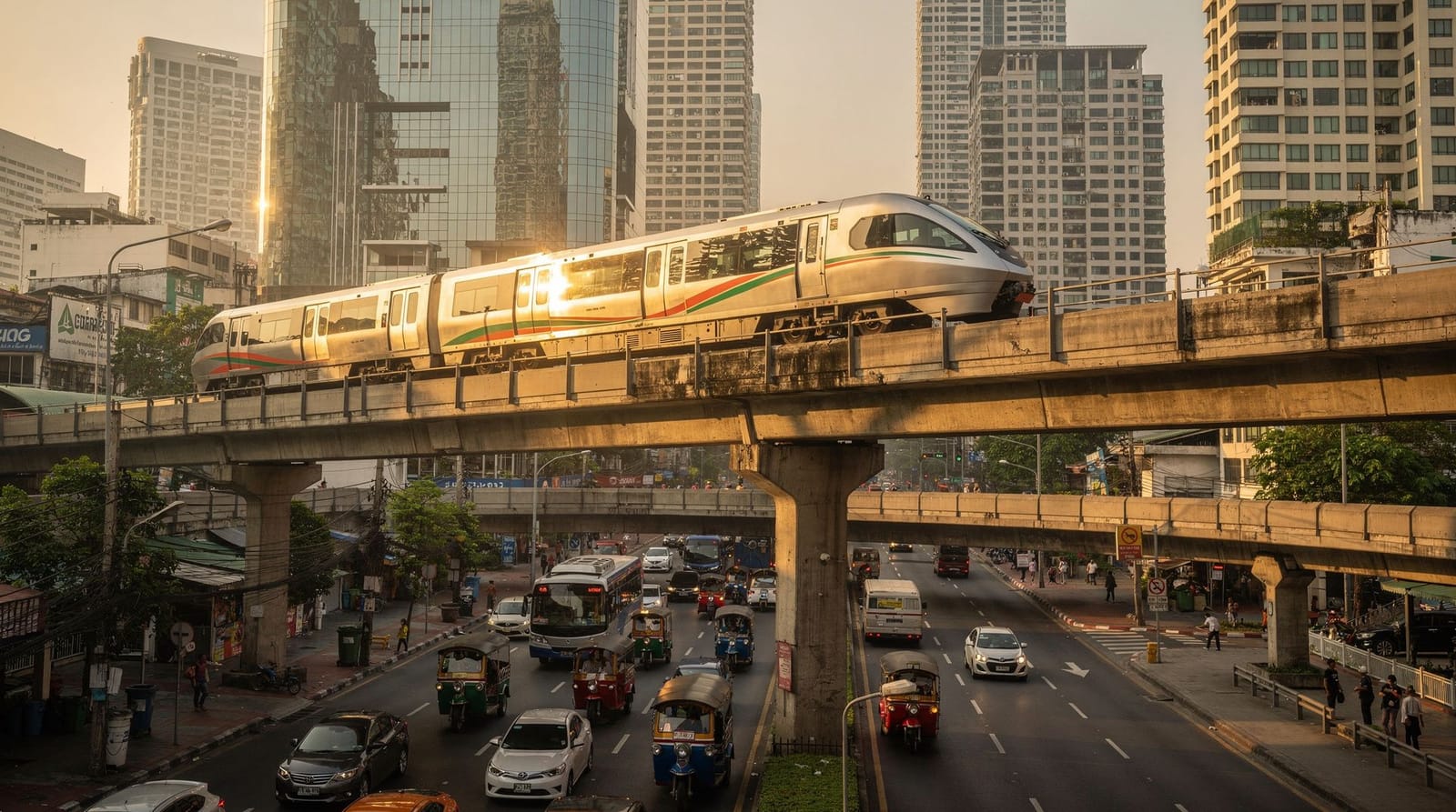 Suvarnabhumi airport to Bangkok city: every option compared — Get from Suvarnabhumi airport (BKK) to central Bangkok the smart way: Airport Ra